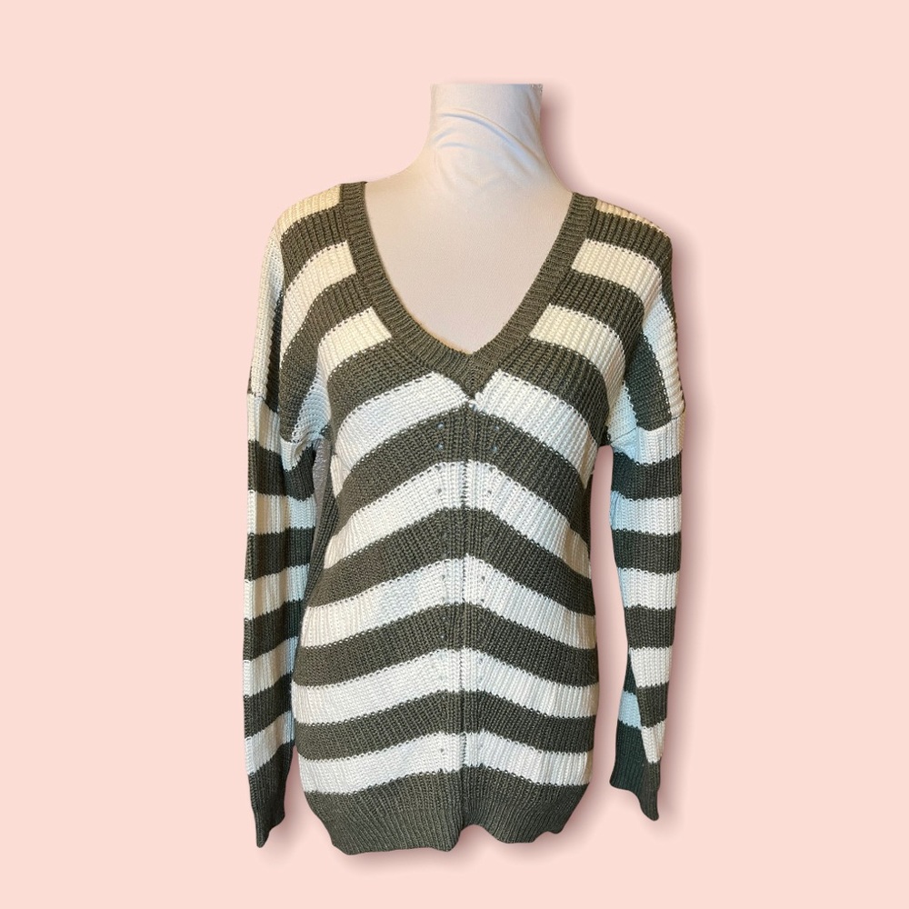 Poof stripe Sweater